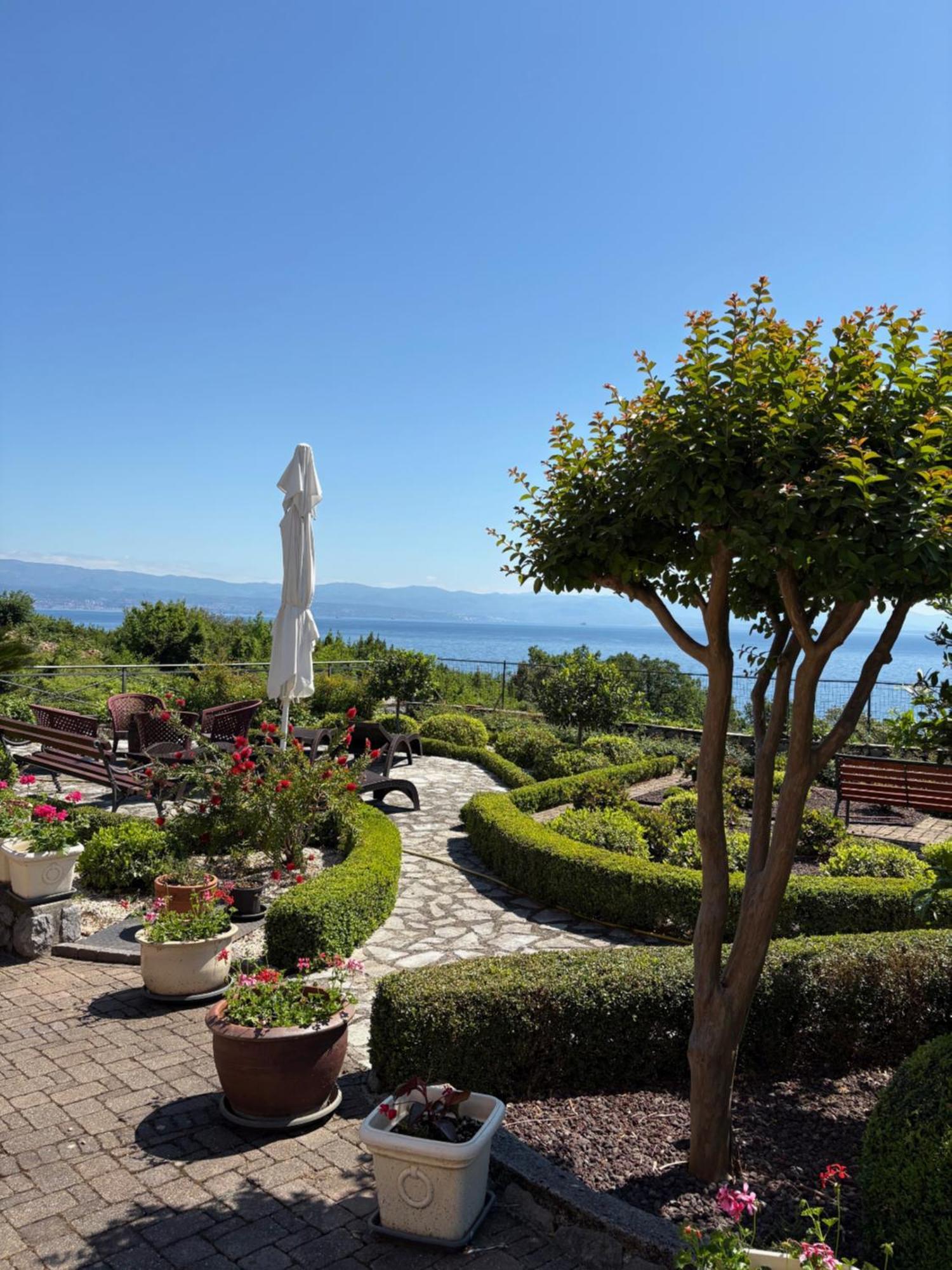 Bed And Breakfast Villa Iris Mošćenička Draga Dış mekan fotoğraf